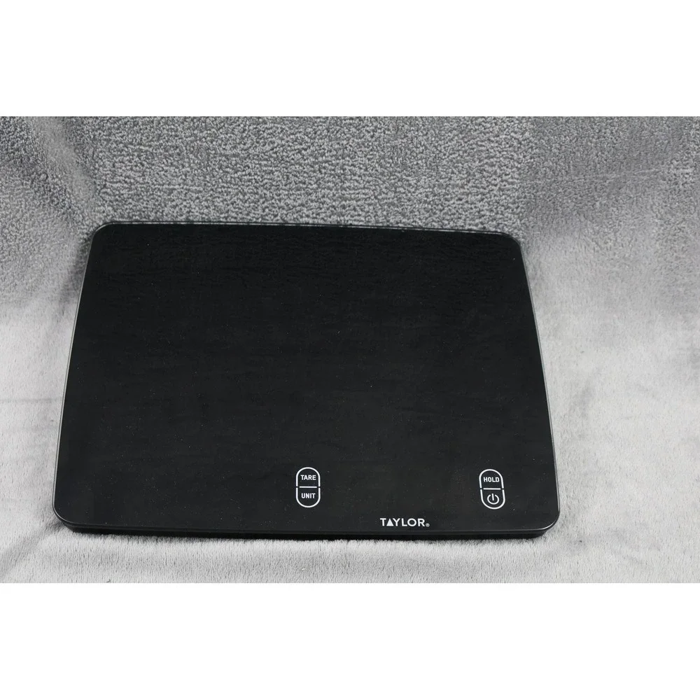 Taylor Expanded Platform Kitchen Scale Digital 30 Lb Capacity Black‎ Food Prep